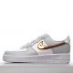 Nike Air Force 1Low White Light Grey Gold