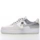 Nike Air Force 1 Low Light Grey White Silver