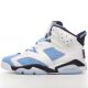 Air Jordan 6 Retro UNC White