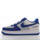 Nike Air Force 1 07 Low BURBERRY Navy Blue Grey White